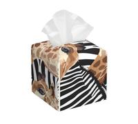 Zebra And Giraffe Printed, Tissue Box Holder Tissue Box Cover Tissue Holder Tissue Dispenser