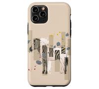 zebra animal animal mode fashion personality modern splash illustration Case for iPhone 11 Pro