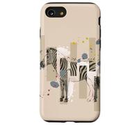 zebra animal animal mode fashion personality modern splash illustration Case for iPhone SE (2020) / 7/8