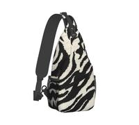 Zebra Animal Chest Bag, Lightweight Straps, Sturdy And Durable, Suitable For Most People