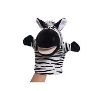(Zebra) Animal Hand Puppet Cartoon Plush Toys Educational Pretend Telling Story Doll Kid