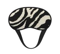 Zebra Animal Print Adjustable Eye Cover for Sleeping, Comfortable, Pressure-Free and Breathable Sleeping Masks