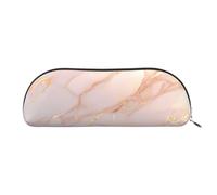 Zebra Animal Print Cosmetic Bags For Women,Receive Bag Makeup Bag Travel Storage Bag Toiletry Bags Pencil Case, Rose Gold Marble, One Size