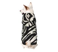 Zebra Animal Print Dog Hoodie For Small Dogs, Warm, Soft, And Breathable Sweatshirt, Easy To Wear Jumper, Pet Winter Weather Coat Pullover