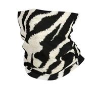 Zebra Animal Print Neck Warmer Ultra-Soft, Stretchy Neck Gaiter Winter Neck Gaiter Warmer For Menand Women