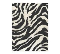 Zebra Animal -Print Pet Crystal Stickers 3D Effect - Waterproof Adhesive for Smooth Surfaces DIY Craft Decoration