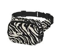 Zebra Animal Print Waist Bag Fanny Packs for Men&Women with Adjustable Belt for Outdoors Workout