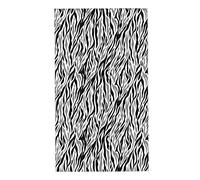 Zebra Animal Texture Hand Towel Decorative Fingertip Towels Multipurpose for Bathroom Kitchen Gym and Spa, 27.5" X 15.7"