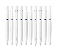 Zebra B-BA88-BL Oil-Based Ballpoint Pen, Blen, 0.7, White Shaft, Blue Ink, 10 Pieces