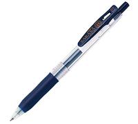 Zebra B-JJH15-FB Gel Ballpoint Pen, Sarasa Clip, 0.3, Blue Black, 10 Pieces