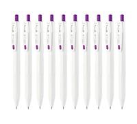 ZEBRA B-JJS29-R1-VI Gel Ballpoint Pen Sarasa R 0.4mm Violet 10pcs Purple