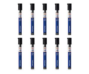 Zebra B-P-LD10-HB Delguard Mechanical Pencil Leads, 0.5, HB, 10 Pieces