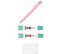 Zebra B2SA88-P Multi-functional Pen B2SA88-P 0.03 inches (0.7 mm) BP Refill Black and Red + Art Supply Shop Dot Com Postcard A