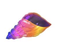 Zebra Balloons Cone Shell Foil Balloon, 65cm, Metallic, 1 count, Unisex