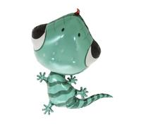 Zebra Balloons Lizard Foil Balloon, 60cm Green, 1 count, Birthday, Children, Children & Adults