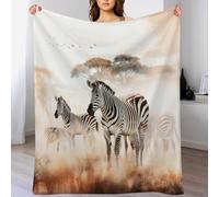 Zebra Blanket Soft Cozy Blanket Throw Couch Bed Print Couch And House Decor Throws for Sofa for Kids Boys Girls, 180×200cm