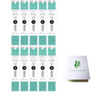 Zebra Blen Fine Point 0.5mm, Black Ink 10 Refills (RNC5-BK), Sticky Notes Value Set