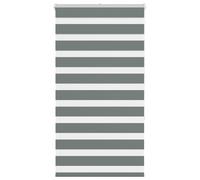 (dark grey, 80 x 150 cm) vidaXL Zebra Blind Fabric Polyester
