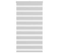 (light grey, 85 x 100 cm) vidaXL Zebra Blind Fabric Polyester