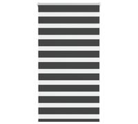 (black, 90 x 150 cm) vidaXL Zebra Blind Fabric Polyester
