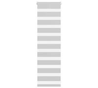 vidaXL Zebra Blind Sand Brown 45x200 cm Fabric Width 40.9 cm Polyester