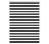 Zebra Blind Fabric Width Polyester Blackout Blind Roller Blind Roller vidaXL
