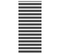 vidaXL Zebra Blind White 150x150 cm Fabric Width 145.9 cm Polyester