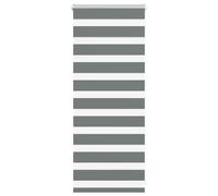 (dark grey, 65 x 100 cm) vidaXL Zebra Blind Dark Grey 60x230 cm Fabric Width 55.9 cm Polyester