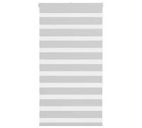 vidaXL Zebra Blind Black 140x100 cm Fabric Width 135.9 cm Polyester
