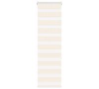 vidaXL Zebra Blind Marble Beige 140x150 cm Fabric Width 135.9 cm Polyester