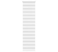 White Zebra Window Roller Blinds Day And Night Vision Dual Layer Multiple Sizes