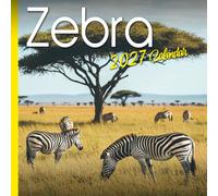 Zebra Calendar 2027: Striking Wildlife of the African Plains
