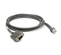 Zebra CBA-R08-S07ZBR. Product colour: Grey Cable length: 2.1336 m Connector 1: RS232