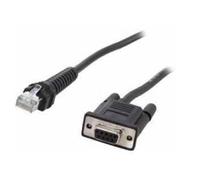 Zebra CBA-RF5-S07ZAR serial cable Black 0.82296 m DB-9 RJ-45