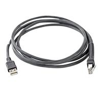 Zebra CBA-U21-S07ZBR 7' Straight Shielded USB Series A Connector