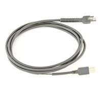 Zebra CBA-U21-S07ZBR. Product Colour: Black Cable Length: 2.1 M Connector 1: Usb