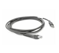 Zebra CBA-U21-S07ZBR serial cable Black 2.1 m USB EAS