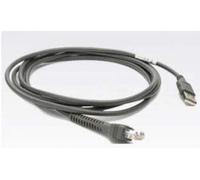 Zebra CBA-U46-S07ZAR Cable - Shielded USB: Series A Connector, Straight, BC 1.2, 7' (2 m)