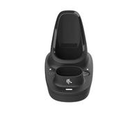 Zebra CS6080 Single-slot Charge Communication Cradle CS6080, W126100391 (Communication Cradle CS6080 Cordless: Standard Cradle, Inductive, Bluetooth, Midnight Black - 1 Slot for)