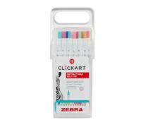 Zebra Clickart - Pack of 12 - Clickbox Zebra Multicolor