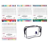 Zebra Clickart WYSS22 Water-Based Markers, 48 Colors, Case Included