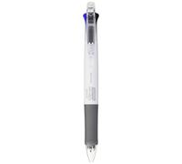 Zebra Clip-On Multi Color Multifunctional Pen, White Barrel (B4SA1-W)