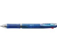 Zebra Clip-On Slim 4C Ball Point Pen, Blue (B4A5-BL)