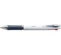 ZEBRA Clip-On Slim 4C Ball Point Pen, White (B4A5-W)