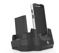 Zebra CRD-TC5X-2SETH-02 charging station organizer Freestanding Plastic Black