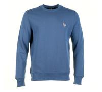 Zebra Crew Sweatshirt 46D Indigo, Medium
