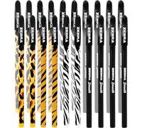 Zebra Doodler'z Stick Ballpoint Pen - 1.0mm - Novelty Animal Print & Black Barrels (40)