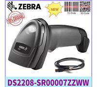 Zebra DS2208-SR00007ZZWW 1D/2D Handheld Barcode Scanner Imager With USB Cable