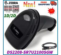 Zebra DS2208-SR7U2100SGW 1D/2D USB Handheld Corded Barcode Scanner Without Stand