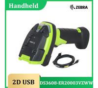 Zebra DS3608-ER20003VZWW 2D USB Corded Handheld Extended Range Barcode Scanner